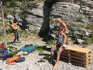 Non solo arte ma anche natura e arrampicata