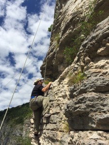 Luca in azione